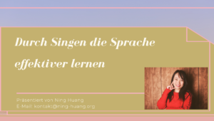 Read more about the article Durch Singen die Sprache effektiver lernen und die Kultur besser verstehen