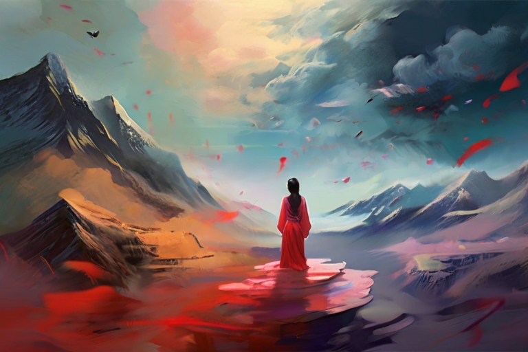 Read more about the article Lieder im Stil der Antike (3): “Über die Berge und Flüsse” (Tà Shān Hé, 踏山河)