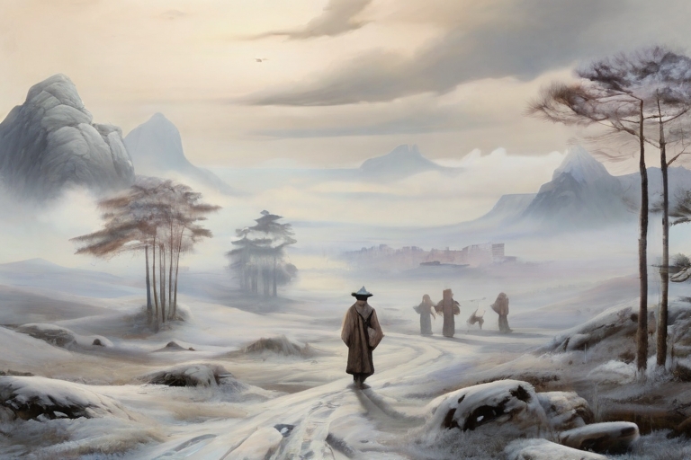 You are currently viewing Lieder im Stil der Antike (6): Das Lied “Halbes Leben im Schnee” (Bànshēng Xuě, 半生雪)