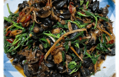 Taiwan-Kompetenz: #002 Geschmacksexpedition – Frisch gebratenes Schneckenhackfleisch (rè chǎo luó ròu, 熱炒螺肉)