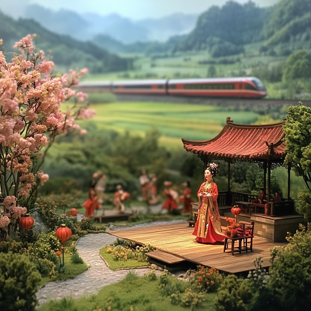 Read more about the article 《一唱成双》｜黄梅戏  ｜黄黄高铁 · 湖北黄梅 ｜合安九高铁 · 安徽安庆