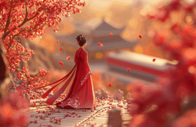 《灼灼其华》｜石榴红 · 贾元春 – 杨贵妃 · 徐兰高铁 · 西安临潼