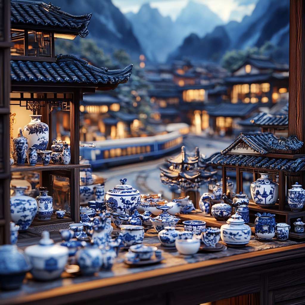 Read more about the article 《釉下远山》| 青花 · 青花瓷 · 衢九铁路 · 景德镇