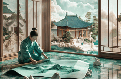 《点石成翠》｜石绿色 · 千里江山图 · 京沪高铁 · 苏州