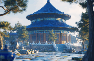 《天光琉影》｜琉璃蓝 · 天坛祈年殿 · 京沪高铁 · 北京