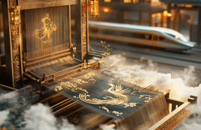 《寸锦寸金》｜南京云锦 ·  京沪高铁 · 南京