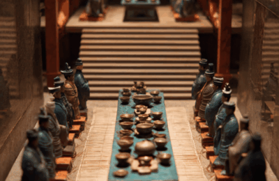 《楚国贵族宴会的空间政治学：当权力在席间行走｜清华简〈大夫辸速之仪〉〈大夫之大食〉》