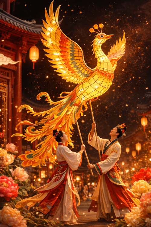 You are currently viewing 《郧阳凤凰灯舞｜楚人把图腾跳成了灯》