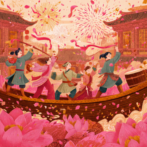 You are currently viewing 《以身为舟｜采莲船和划龙船：楚地湿地文明的年节步法》